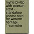 Myhistorylab With Pearson Etext - Standalone Access Card - For Western Heritage, 1-Semester