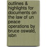 Outlines & Highlights For Documents On The Law Of Un Peace Operations By Bruce Oswald, Isbn door Cram101 Textbook Reviews