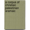 A corpus of Christian Palestinian Aramaic by C. Muller-Kessler