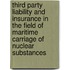Third Party Liability And Insurance In The Field Of Maritime Carriage Of Nuclear Substances