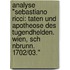 Analyse "Sebastiano Ricci: Taten Und Apotheose Des Tugendhelden. Wien, Sch Nbrunn. 1702/03."