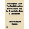 Fitz-Hugh St. Clair; The South Carolina Rebel Boy. Or, It Is No Crime To Be Born A Gentleman door Sallie F. Moore Chapin
