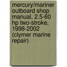 Mercury/Mariner Outboard Shop Manual, 2.5-60 Hp Two-Stroke, 1998-2002 (Clymer Marine Repair) by Sherwood Lee
