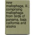 New Mallophaga, Iii.; Comprising Mallophaga From Birds Of Panama, Baja California And Alaska