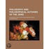 Philosophy And Philosophical Authors Of The Jews; A Historical Sketch With Explanatory Notes