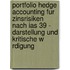 Portfolio Hedge Accounting Fur Zinsrisiken Nach Ias 39 - Darstellung Und Kritische W Rdigung