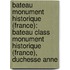 Bateau Monument Historique (France): Bateau Class Monument Historique (France), Duchesse Anne