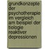 Grundkonzepte Der Psychotherapie Im Vergleich Am Beispiel Der Tiologie Reaktiver Depressionen