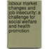 Labour Market Changes And Job Insecurity: A Challenge For Social Welfare And Health Promotion