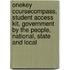 Onekey Coursecompass, Student Access Kit, Government By The People, National, State And Local