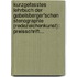 Kurzgefasstes Lehrbuch Der Gabelsberger'schen Stenographie (Redezeichenkunst): Preisschrift...