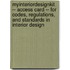 Myinteriordesignkit -- Access Card -- For Codes, Regulations, And Standards In Interior Design