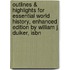 Outlines & Highlights For Essential World History, Enhanced Edition By William J. Duiker, Isbn