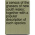 A Census Of The Grasses Of New South Wales; Together With A Popular Description Of Each Species