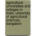 Agricultural Universities And Colleges In India: University Of Agricultural Sciences, Bangalore
