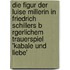 Die Figur Der Luise Millerin In Friedrich Schillers B Rgerlichem Trauerspiel 'Kabale Und Liebe'