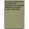 Masteringengineering For Statics And Mechanics Of Materials Standalone Student Access Code Card door Russell C. Hibbeler