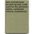 New Myhistorylab Student Access Code Card For The American Nation, Combined Volume (Standalone)