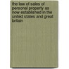 The Law Of Sales Of Personal Property As Now Established In The United States And Great Britain by Nathan Newmark