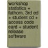Workshop Statistics + Fathom, 3rd Ed + Student Cd + Access Code Card + Student Release Software