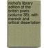 Nichol's Library Edition Of The British Poets (Volume 38); With Memoir And Critical Dissertation