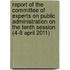 Report Of The Committee Of Experts On Public Administration On The Tenth Session (4-8 April 2011)