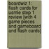 Boardwiz 1: Flash Cards For Usmle Step 1 Review [With 4 Game Pieces And Gameboard And Flash Cards]