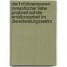 Die F Nf Dimensionen Romantischer Liebe Projiziert Auf Die Emotionsarbeit Im Dienstleistungssektor door Simone Staake