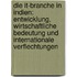 Die It-Branche In Indien: Entwicklung, Wirtschaftliche Bedeutung Und Internationale Verflechtungen