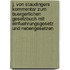 J. Von Staudingers Kommentar Zum Buergerlichen Gesetzbuch Mit Einfuehrungsgesetz Und Nebengesetzen