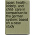 Japan: Health-, Elderly- And Child- Care In Comparison To The German System: Based On A Case Study