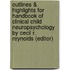 Outlines & Highlights For Handbook Of Clinical Child Neuropsychology By Cecil R. Reynolds (Editor)