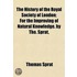 The History Of The Royal Society Of London; For The Improving Of Natural Knowledge. By Tho. Sprat