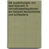 Die Auswirkungen Von Sperrklauseln In Verhaltniswahlsystemen Am Beispiel Deutschlands Und Schwedens door Andree Martens