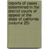 Reports Of Cases Determined In The District Courts Of Appeal Of The State Of California (Volume 25)