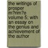 The Writings Of Prosper M?Rim?E Volume 5; With An Essay On The Genius And Achievement Of The Author