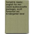 Homelink Reader, English For Me! (Book/Audiocassette Package), Scott Foresman Esl Kindergarten Level