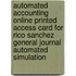Automated Accounting Online Printed Access Card For Rico Sanchez General Journal Automated Simulation