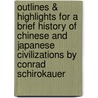 Outlines & Highlights For A Brief History Of Chinese And Japanese Civilizations By Conrad Schirokauer door Cram101 Textbook Reviews