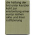 Die Haltung Der Brd Unter Kanzler Kohl Zur Erarbeitung Einer Europ Ischen Akte Und Ihrer Ratifizierung