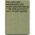 Internationaler Wertewandel Und Wirtschaftsentwicklung - "Die Stille Revolution" Nach Ronald Inglehart