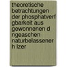 Theoretische Betrachtungen Der Phosphatverf Gbarkeit Aus Gewonnenen D Ngeaschen Naturbelassener H Lzer door Maria-Magdalena Matz