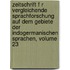 Zeitschrift F R Vergleichende Sprachforschung Auf Dem Gebiete Der Indogermanischen Sprachen, Volume 23