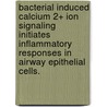 Bacterial Induced Calcium 2+ Ion Signaling Initiates Inflammatory Responses In Airway Epithelial Cells. door Jarin Chun