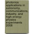 Photonics Applications In Astronomy, Communications, Industry, And High-Energy Physics Experiments 2008