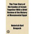 The True Story Of The Exodus Of Israel; Together With A Brief Review Of The History Of Monumental Egypt