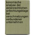 konomische Analyse der aktienrechtlichen Anfechtungsklage bei Verschmelzungen verbundener Unternehmen
