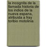 La incognita de la llamada Historia de los indios de la Nueva Espana, atribuida a Fray Toribio Motolinia door Edmundo O'gorman