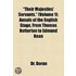 Their Majesties' Servants. (Volume 1); Annals Of The English Stage, From Thomas Betterton To Edmund Kean