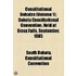 Constitutional Debates (Volume 1); Dakota Constitutional Convention. Held At Sioux Falls, September, 1885
